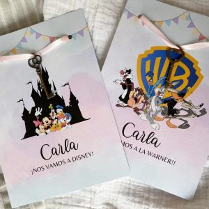 Llave disney / Warner