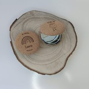 Espejo de corcho