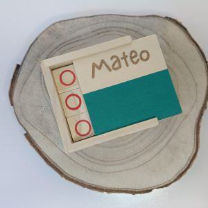 Tres en raya pintado