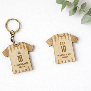 Llavero/imán camiseta fútbol