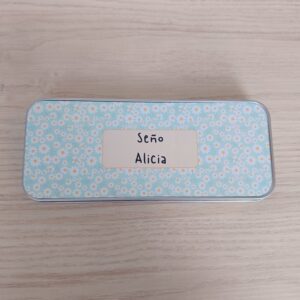Estuche lata "profe"