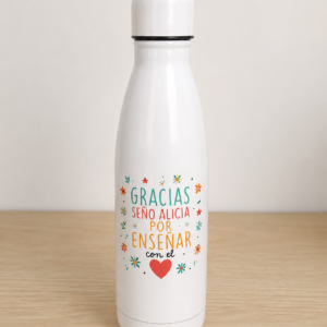Botella térmica para profesores