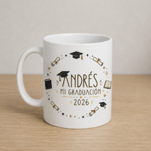 Taza graduación (varios diseños)