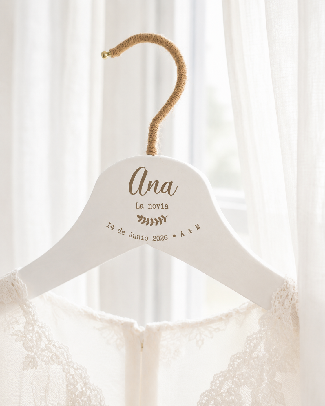 Percha para novios