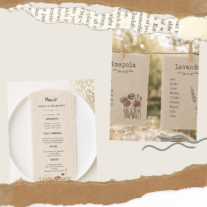 Minutas & Seating Plan en Lino