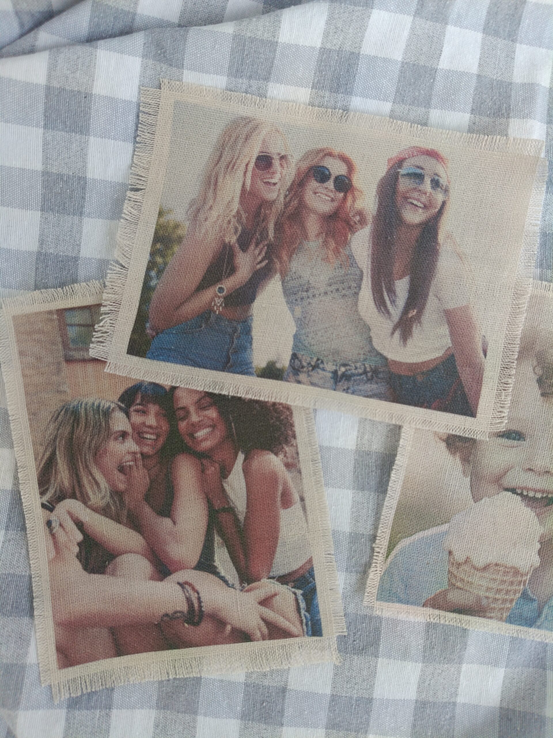 Fotografía revelada en lino sin frase (Min.6ud)