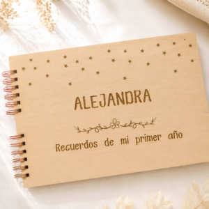"Libro recuerdos primer año modelo estelar"
