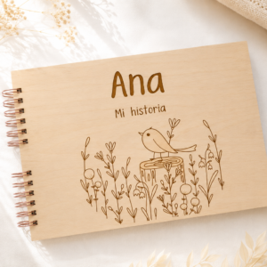 "Libro recuerdos primer año modelo primavera"