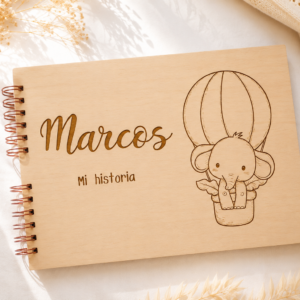 "Libro recuerdos primer año modelo sueños"