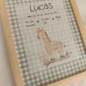 Natalicios en lino